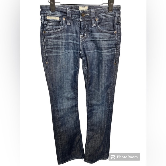 Taverniti So Jeans ANGEL 18 Boot Sz 25 25W 31L Women Denim Medium Wash U2 - Picture 1 of 9